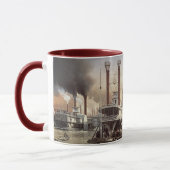 Mug Bateau à vapeur de la Nouvelle-Orléans (Gauche)