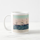 Mug Bateau à vapeur Victoria de la ligne d'Ancres, 187 (Gauche)