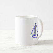 Mug Bateau à voile (Devant droit)