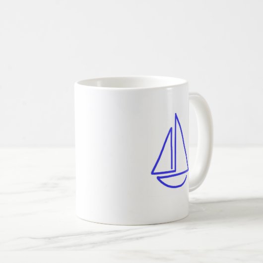 Mug Bateau à voile (Devant droit)