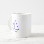 Mug Bateau à voile (Devant gauche)
