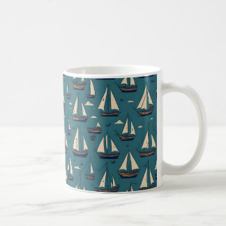 Mug Bateau à voile de course