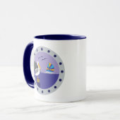 Mug Bateau à voile pélican (Devant gauche)