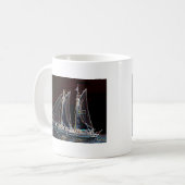 Mug Bateau à voile - Photo Abstraite (Devant gauche)