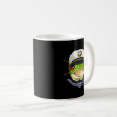 Mug Bateau Capitaine Frog Bateau Amateur Bateau Propri (Devant droit)