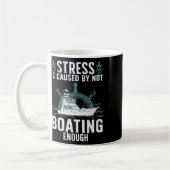 Mug Bateau Cool Pour Hommes Femmes Stress Navigateur Y (Gauche)