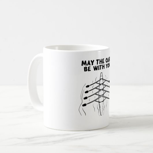 Mug Bateau d'aviron (Devant gauche)