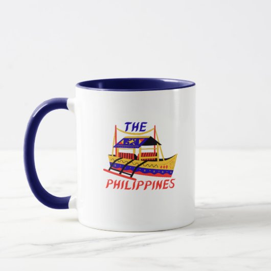 Mug Bateau de canne à café des Philippines (Gauche)