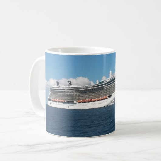 Mug Bateau de croisière (Devant gauche)