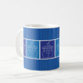 Mug Bateau de croisière (Devant gauche)