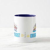 Mug Bateau de croisière drôle (Centre)