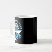 Mug Bateau de croisière le compte à rebours est termin (Devant gauche)