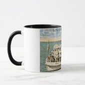 Mug Bateau de fond en verre, Avalon, île de Catalina, (Gauche)