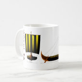 Mug Bateau de Gokstad Viking (Devant gauche)