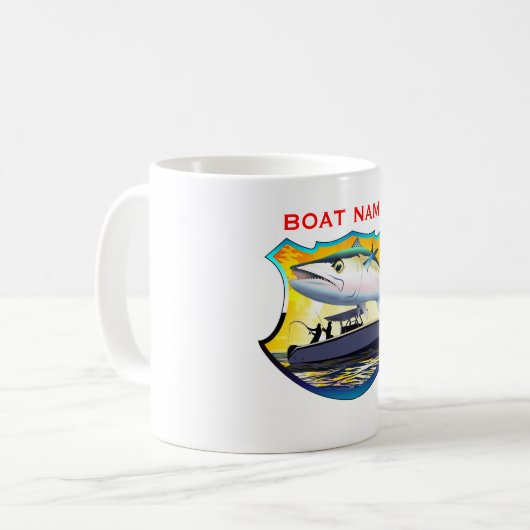 Mug Bateau de la console du centre de pêche King Macke (Devant gauche)