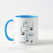 Mug Bateau de l'ONU de sur de suis de Je ! (Gauche)