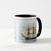 Mug Bateau de navigation (Devant droit)