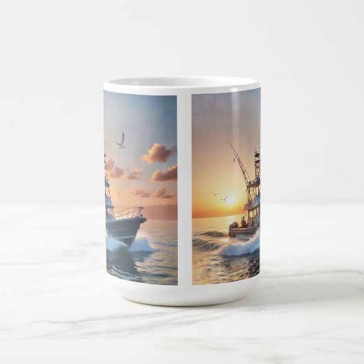 Mug Bateau de pêche (Centre)