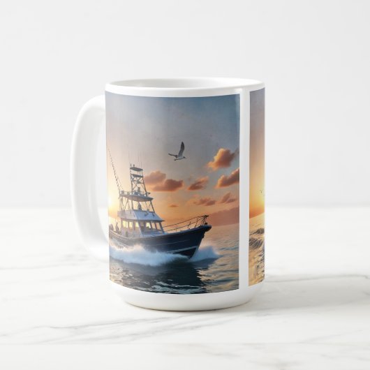 Mug Bateau de pêche (Devant gauche)
