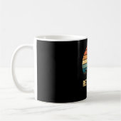 Mug Bateau de pêche rétro coucher de soleil mon plan d (Gauche)