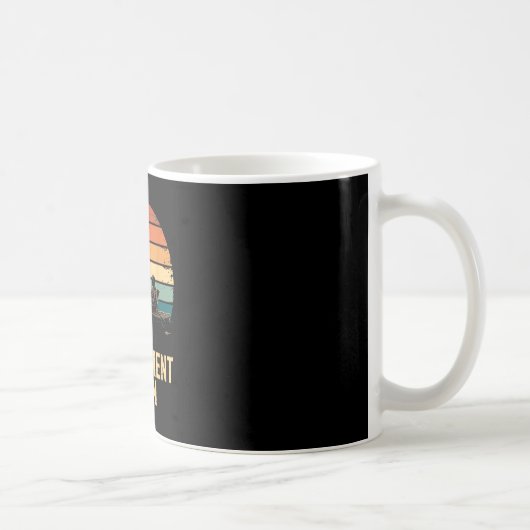 Mug Bateau de pêche rétro coucher de soleil mon plan d (Droite)
