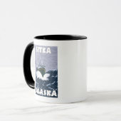 Mug Bateau de pêche - Sitka, Alaska (Devant gauche)
