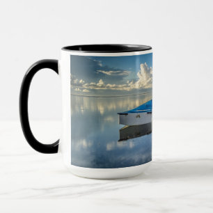 Mug Bateau de rangée sur l'eau