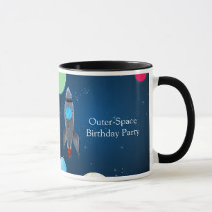 Mug Bateau de Rocket d'espace extra-atmosphérique