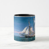 Mug Bateau de tondeuse (Centre)