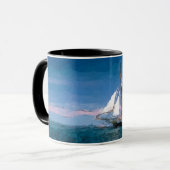 Mug Bateau de tondeuse (Devant gauche)