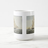 Mug Bateau de tondeuse, nuage volant (Centre)
