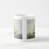 Mug Bateau de tondeuse, nuage volant (Centre)