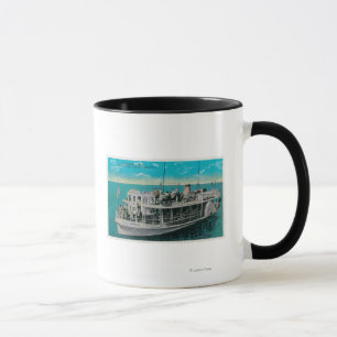 Mug Bateau en fond de verre à Avalon, Catalina Island