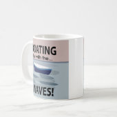 Mug Bateau Navigation à Voile  (Devant gauche)