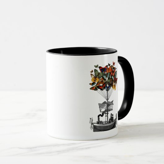 Mug Bateau papillon 2 (Devant droit)
