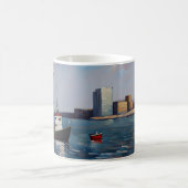 Mug Bateau Sur Le Port (Centre)