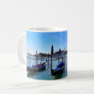 Mug Bateau Venise Gondolas Italie Ciel bleu