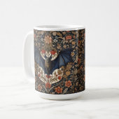 Mug Bateau volant - Moderne William Morris Floral (Devant gauche)
