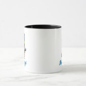 Mug Bateaux à aubes de l'État du Mississippi sur fond (Centre)