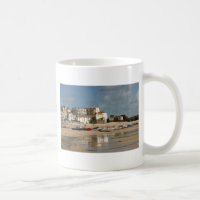 Bateaux à marée basse, port de St Ives