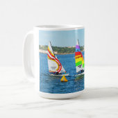 Mug Bateaux à voile Hobie à Jersey (Devant gauche)