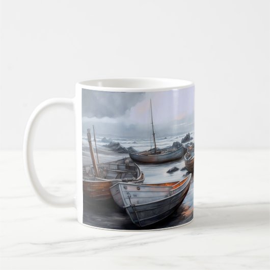 Mug Bateaux au large (Gauche)