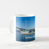 Mug Bateaux dans la rivière York par Yorktown (Devant gauche)