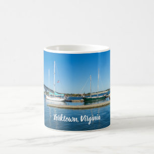 Mug Bateaux dans la rivière York par Yorktown