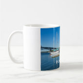 Mug Bateaux dans la rivière York par Yorktown (Gauche)