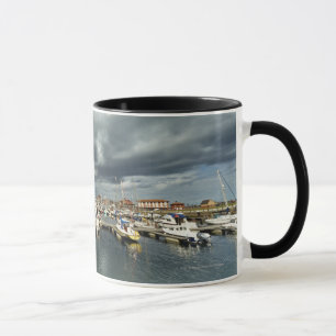 Mug Bateaux dans un port