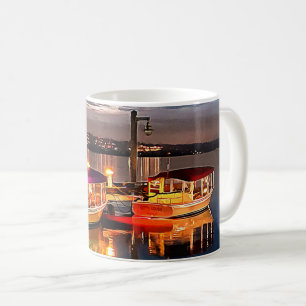 Mug Bateaux de couleur à la nuit à Kirkland