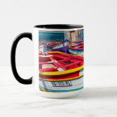 Mug Bateaux de pêche colorés, Cap-Vert (Gauche)
