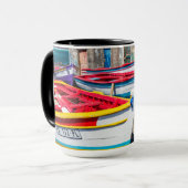 Mug Bateaux de pêche colorés, Cap-Vert (Devant gauche)
