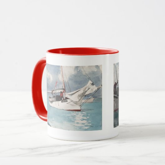 Mug Bateaux de pêche, Key West (Devant gauche)